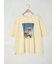 [接触冷感]バックシャーリング転写プリントTシャツ