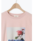 [接触冷感]バックシャーリング転写プリントTシャツ