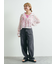 デニムバレルパンツ