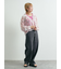 デニムバレルパンツ
