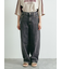 デニムバレルパンツ