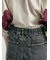 デニムバレルパンツ