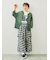 メッシュ編みZIPカーディガン
