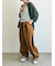 メッシュ編みZIPカーディガン