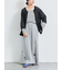メッシュ編みZIPカーディガン