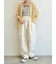 メッシュ編みZIPカーディガン