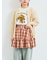 メッシュ編みZIPカーディガン