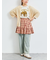 メッシュ編みZIPカーディガン