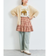 メッシュ編みZIPカーディガン