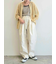 メッシュ編みZIPカーディガン