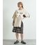 配色ラインロゴプリントオーバーTシャツ