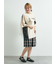 配色ラインロゴプリントオーバーTシャツ
