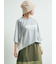 配色ラインロゴプリントオーバーTシャツ
