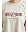 配色ラインロゴプリントオーバーTシャツ