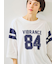 [接触冷感]ナンバリングプリントTシャツ