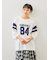 [接触冷感]ナンバリングプリントTシャツ