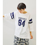 [接触冷感]ナンバリングプリントTシャツ