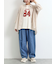 [接触冷感]ナンバリングプリントTシャツ
