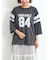 [接触冷感]ナンバリングプリントTシャツ