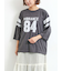 [接触冷感]ナンバリングプリントTシャツ