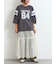 [接触冷感]ナンバリングプリントTシャツ