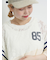 ナンバリングレースパッチワークTシャツ
