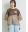 ナンバリングレースパッチワークTシャツ
