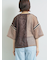 ナンバリングレースパッチワークTシャツ
