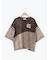ナンバリングレースパッチワークTシャツ