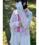タイダイプリントシアーシャツ