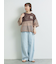 [接触冷感]裾タックパンツ
