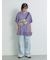 [接触冷感]裾タックパンツ