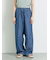 [接触冷感]裾タックパンツ