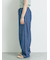[接触冷感]裾タックパンツ