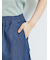[接触冷感]裾タックパンツ