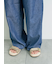 [接触冷感]裾タックパンツ