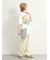 [接触冷感]リメイク風Tシャツ