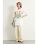[接触冷感]リメイク風Tシャツ