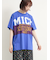 [接触冷感]リメイク風Tシャツ