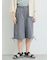 裾ドロストカーゴハーフパンツ