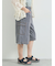 裾ドロストカーゴハーフパンツ
