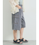 裾ドロストカーゴハーフパンツ