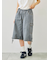 裾ドロストカーゴハーフパンツ