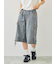 裾ドロストカーゴハーフパンツ