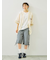 裾ドロストカーゴハーフパンツ