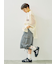 裾ドロストカーゴハーフパンツ