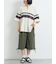 裾ドロストカーゴハーフパンツ