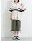 裾ドロストカーゴハーフパンツ