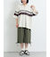 裾ドロストカーゴハーフパンツ