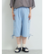 裾ドロストカーゴハーフパンツ